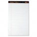 TOPS 63990 Docket Ruled Perforated Pads, 8 1/2 x 14, White, 50 Sheets, Dozen TOP63990