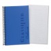 TOPS 73506 Classified Colors Notebook, Blue Cover, 5 1/2 x 8 1/2, White, 100 Sheets TOP73506