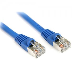 StarTech.com S45PATCH15BL 15 ft Blue Snagless Shielded Cat5e Patch Cable