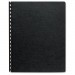 Fellowes 5217001 Linen Presentation Covers - Letter, Black, 200 Pack FEL5217001