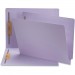 Smead 25540 Lavender End Tab Colored Fastener File Folders with Reinforced Tab SMD25540