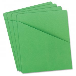 Smead 75432 Green Slash Jackets SMD75432