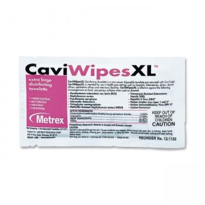 Metrex MACW078155 CaviWipesXL Disinfecting Towelettes MRXMACW078155