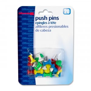 OIC 92600 Plastic Precision Push Pins OIC92600