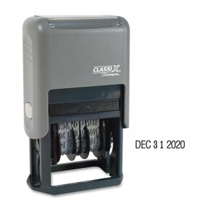 Xstamper 40160 ClassiX Self-Inked 4-Year Dater XST40160