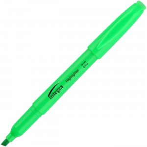 Integra 36185 Pen Style Fluorescent Highlighter ITA36185