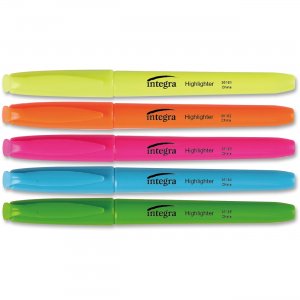 Integra 36180 Pen Style Fluorescent Highlighter ITA36180