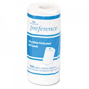 Georgia Pacific Professional 27300RL Perforated Paper Towel Roll, 11 x 8 7/8, White, 100 Sheets/Roll GPC27300RL