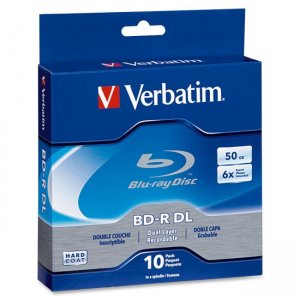 Verbatim 97335 Blu-ray Dual Layer BD-R DL 6x Disc