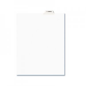 Avery 12395 Avery-Style Preprinted Legal Bottom Tab Dividers, Exhibit V, Letter, 25/Pack AVE12395