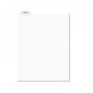 Avery 12393 Avery-Style Preprinted Legal Bottom Tab Dividers, Exhibit T, Letter, 25/Pack AVE12393