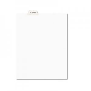 Avery 12392 Avery-Style Preprinted Legal Bottom Tab Dividers, Exhibit S, Letter, 25/Pack AVE12392