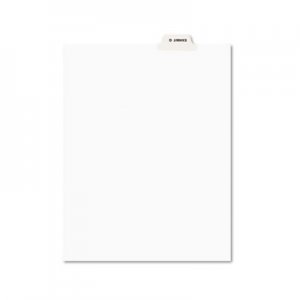 Avery 12390 Avery-Style Preprinted Legal Bottom Tab Dividers, Exhibit Q, Letter, 25/Pack AVE12390