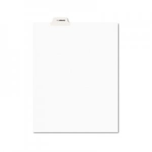 Avery 11948 Avery-Style Preprinted Legal Bottom Tab Divider, Exhibit I, Letter, White, 25/PK AVE11948