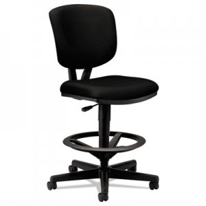 HON 5705GA10T Volt Series Adjustable Task Stool, Black Fabric HON5705GA10T