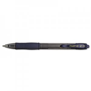 Pilot 31187 G2 Premium Retractable Gel Ink Pen, Navy Ink, .7mm, Dozen PIL31187