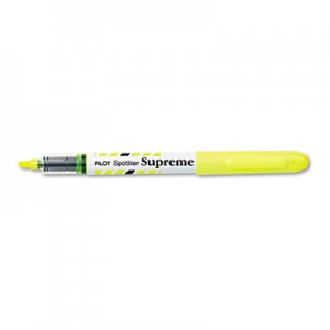 Pilot 16008 Spotliter Supreme Highlighter, Chisel Tip, Fluorescent Yellow Ink, Dozen PIL16008