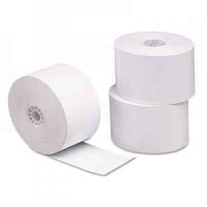 PM Company 18998 Single Ply Thermal Cash Register/POS Rolls, 1 3/4" x 230 ft., White, 10/Pk PMC18998