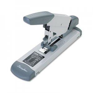 Swingline GBC 39002 Deluxe Heavy-Duty Stapler, 160-Sheet Capacity, Platinum SWI39002