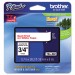 Brother P-Touch TZE242 TZe Standard Adhesive Laminated Labeling Tape, 3/4w, Red on White BRTTZE242