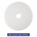 3M 08481 Super Polish Floor Pad 4100, 17", White, 5/Carton MMM08481