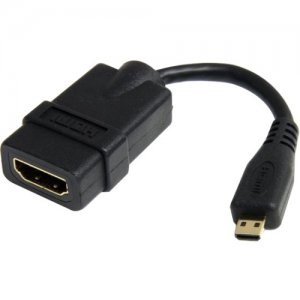 StarTech.com HDADFM5IN 5in High Speed HDMI Adapter Cable - HDMI to HDMI Micro - F/M