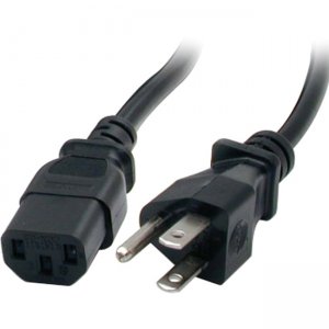 StarTech.com PXT10115 15 ft Standard Computer Power Cord - NEMA5-15P to C13