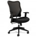 basyx VL702MM10 VL702 Series High-Back Swivel/Tilt Work Chair, Black Mesh BSXVL702MM10