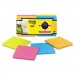 Post-it Notes Super Sticky F33012SSAU Full Adhesive Notes, 3 x 3, Assorted Rio de Janeiro Colors, 12/Pack MMMF33012SSAU