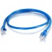 C2G 10313 3 ft Cat6 Snagless UTP Unshielded Network Patch Cable (TAA) - Blue