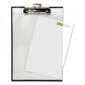 Mobile OPS TA1611 Quick Reference Clipboard, 1/2" Capacity, 8 1/2 x 11, Clear BAUTA1611