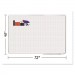 MasterVision BVCMA2792830A Grid Planning Board w/ Accessories, 1 x 2 Grid, 72 x 48, White/Silver