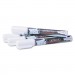 deflecto DEFSMA510V4WT Liquid Chalk Marker, Chisel, White, 4/Pack