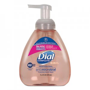 Dial Professional DIA98606 Antimicrobial Foaming Hand Wash, Original Scent, 15.2 oz, 4/Carton