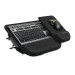 Fellowes 8060201 Tilt 'n Slide Keyboard Manager with Comfort Glide, 19-1/2w x 11-1/2d, Black FEL8060201