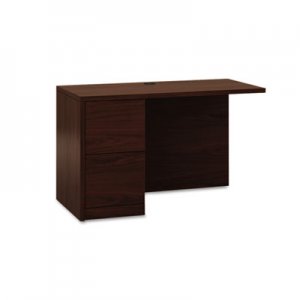 HON 105906LNN 10500 Series L Workstation Return, Full-Height Left Ped, 48w x 24d, Mahogany HON105906LNN