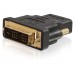 C2G 40746 Velocity DVI-D Male to HDMI Female Inline Adapter