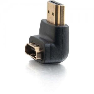 C2G 40999 HDMI Male to HDMI Female 90° Adapter
