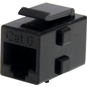 StarTech.com C6KEYCOUPLER Cat 6 RJ45 Keystone Jack Network Coupler - F/F