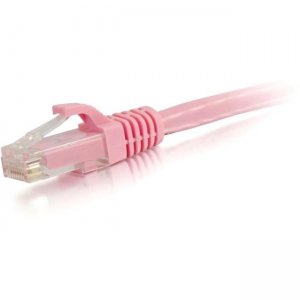 C2G 04044 2 ft Cat6 Snagless UTP Unshielded Network Patch Cable - Pink
