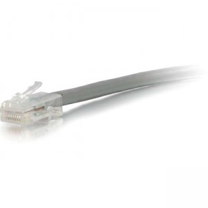 C2G 04064 1 ft Cat6 Non Booted UTP Unshielded Network Patch Cable - Gray