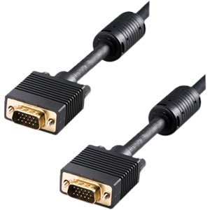 4XEM 4XVGAMMHQ25 25FT High Quality Dual Ferrite M/M VGA Cable