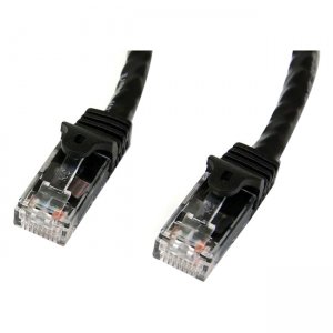 StarTech.com N6PATCH5BK 5 ft Black Gigabit Snagless RJ45 UTP Cat6 Patch Cable - 5ft Patch Cord