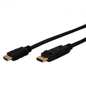 Comprehensive DISP-HD-3ST Standard Series DisplayPort to HDMI High Speed Cable 3ft