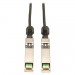 Tripp Lite N280-20N-BK 0.5M (20 in.) Black SFP+ 10Gbase-CU Twinax CopperCable