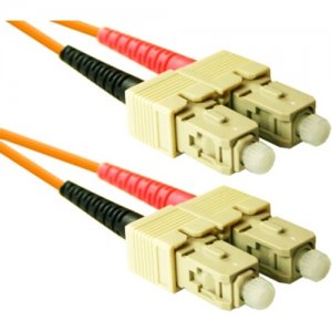 ENET SC2-5M-ENC Fiber Optic Duplex Patch Network Cable