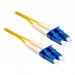 ENET LC2-SM-3M-ENC Fiber Optic Duplex Patch Network Cable