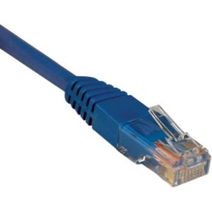 Tripp Lite N002-050-BL 50-ft. Cat5e 350MHz Molded Cable (RJ45 M/M) - Blue