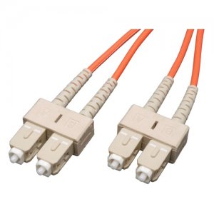 Tripp Lite N306-100M 100M (328-ft.) Duplex MMF 62.5/125 Patch Cable (SC/SC)