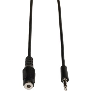 Tripp Lite P311-025 25ft 3.5mm M/F Mini-Stereo Audio Extension Cable